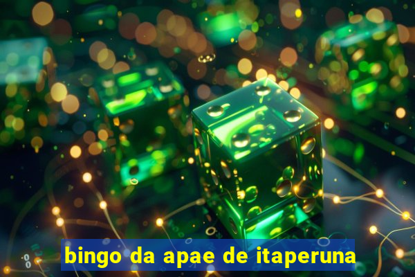 bingo da apae de itaperuna